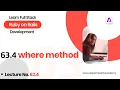 where method in ActiveRecord Query