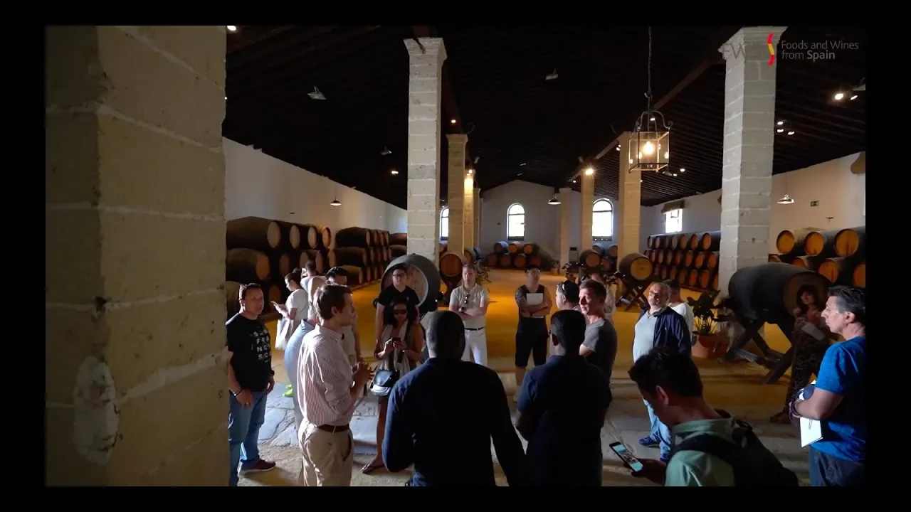 Visiting Gonzlez Byass Sherry winery  (2019)