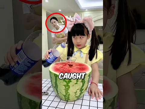 My Mom Had NO IDEA What Was Inside This Watermelon! 🍉