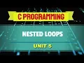 Nested Loop in C