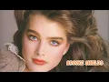 Brooke Shields Bikini Lingerie Bra Panties Sheer Lace Robe Nightwear