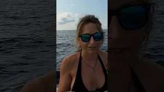 BOATLIFE ⛵⚓ Anchored next to MEGA YACHT Venus at Stromboli in the Aeolian Islands – Sailing SV CUBA