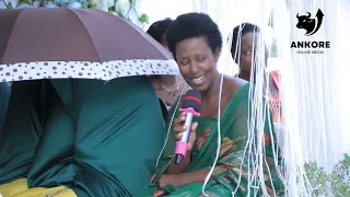 medius bugiri with a special song at okuhingira in bahima banyankore