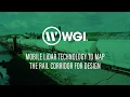WGI Mobile LiDAR Technology to Map the Rail Corridor for Design