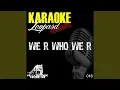 Download Lagu We r who we r (Karaoke Version In the Style of Kesha)