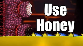 How Honey destroys wall of flesh Pushing Terraria s limits