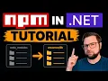 Install NPM Packages in NET Fully automated with Gulp