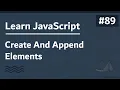 Learn JavaScript In Arabic 2021 -