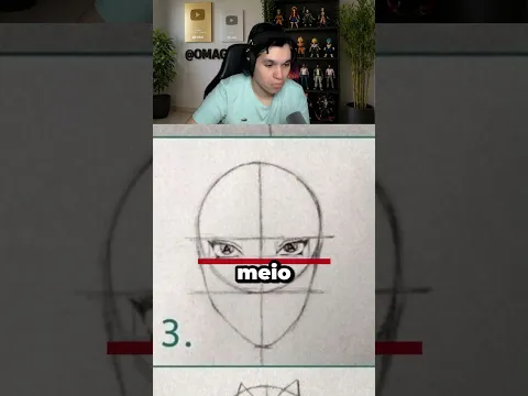 Como DESENHAR ROSTO.. #shorts