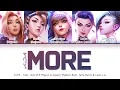 Download Lagu K/DA - MORE (Feat. Madison Beer, (G)I-DLE Miyeon \u0026 Soyeon, Jaira Burns, Lexie Liu) (Han/Rom/Eng/가사)