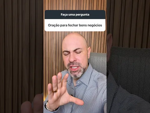Oração para começar o dia e fechar bons negócios