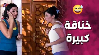 خناقات الصبايا ما بتخلص خناقة كبيرة بين ميديا و نسمة ـ صبايا 2 