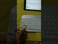 Download Lagu Small keyboard connect to a tablet, #usbotg #shorts