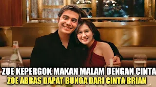  terekam kamera cinta brian dan zoe abbas makan malam bersama romantis banget 
