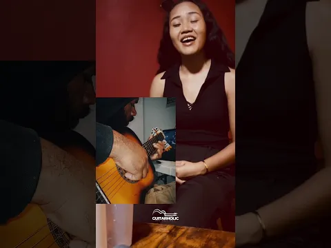 I was genuinely surprised when she tagged me in her TikTok video using this sound😭.  #guitar #cover