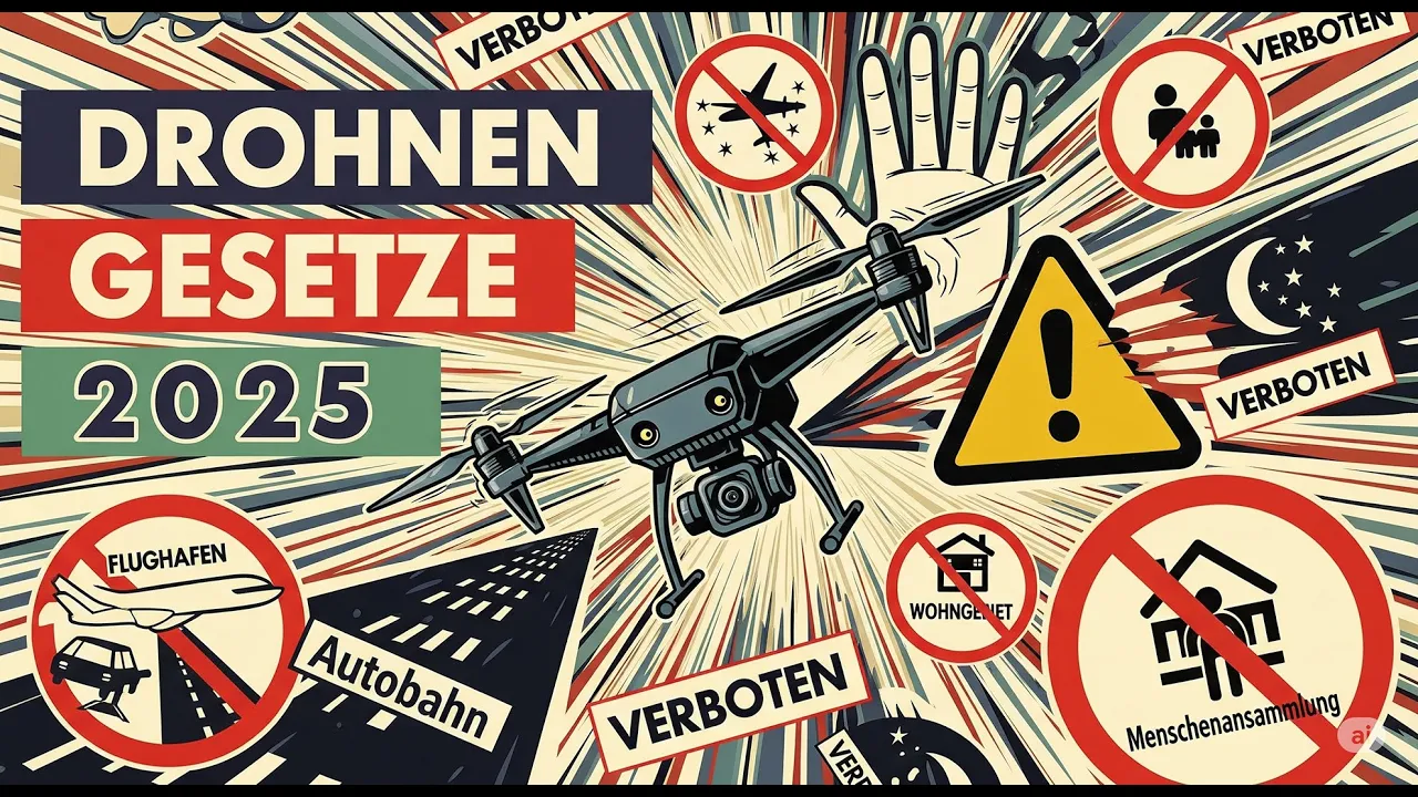Drohnen-Gesetze 2025: Das musst du als Drohnen Pilot unbedingt wissen!