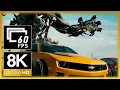 Transformers Dark of the Moon 2011 Freeway Chase Action Scene 8K 60FPS Remastered