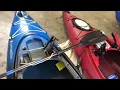 Perception hook 10 5 kayak vs Future beach Trophy 126 kayak
