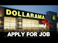 How to Apply for Dollarama Jobs in Canada