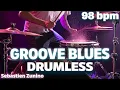 Groove Blues Drumless Backing Track 98 BPM