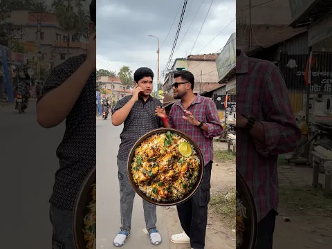 Unlimited বিরিয়ানি চ্যালেঞ্জ 😱🔥 #foodie #food
