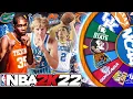 NBA 2K22 Wheel of Colleges