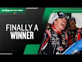 Sheldon Creed Celebrates First Career NASCAR O Reilly Auto Parts Series Win