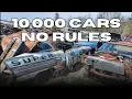 10 000 Car Junkyard Tour No Map No Rules EZ Pull Save PA