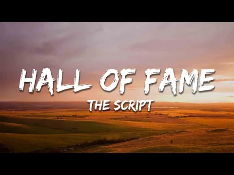 Video Thumbnail: The Script - Hall Of Fame (Lyrics) ft. will.i.am