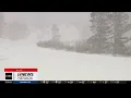 Storm creating dangerous travel conditions in the area