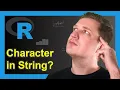 Test if Character is in String in R 2 Examples Check for Pattern grepl str - detect Functions