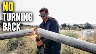 We Cut our Mast in Half | Step 486