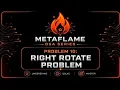 Right Rotate an Array Java DSA in Tamil