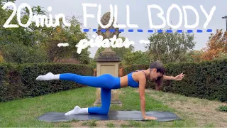 20MIN FULL BODY HOURGLASS PILATES WORKOUT 