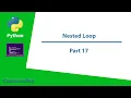 Python Nested Loop speak Khmer part 17