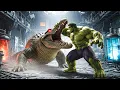 Download Lagu Hulk vs Giant Crocodile – Epic Monster Rampage in the City! 🐊💥 | DEATH BATTLE!