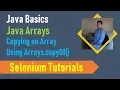 22J Java Basics for Selenium - Java Arrays