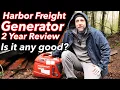 Harbor Freight Predator 1400 watt super quiet generator 2 year review