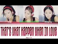 Diva (디바) - That's What Happen When In Love (좋아하면 다 그래) Color Coded Lyrics [Han/Rom/Eng] (가사)