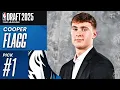 Cooper Flagg goes overall by the Dallas Mavericks in the 2025 NBA Draft