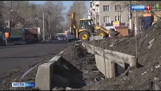 Дороги, которые планировали в Омске отремонтировать за два года, приведут в порядок за один