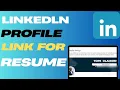 How To Shorten Linkedln Profile URL