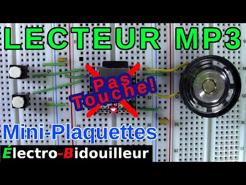 Download MP3 EB_#496 Mini-Plaquette - Lecteur MP3 DFPlayer-Mini - Pas touche!