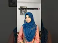 Download Lagu full coverage hijab tutorial with border | full coverage hijab style | new hijab style #shorts