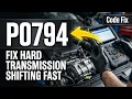 What Is P0794 Obd2 Code - Intermediate Shaft Speed Sensor Intermittent