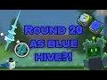 How I got to round 20 of the Robo Bear Challenge as a LEVEL 17 blue hive in Bee Swarm Simulator
