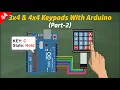 Arduino Matrix Keypad Library Explained getState getKeys Debounce Event Listener