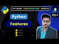 Features of Python Python Full Course in Hindi