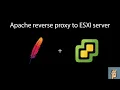 Apache reverse proxy to ESXI hypervisor