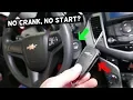 CAR DOES NOT CRANK DOES NOT START CHEVY CHEVROLET BUICK GMC CADILLAC